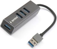 Хаб USB 3.0 Gembird UHB-C454 серый фото