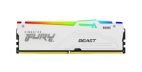 Оперативная память DDR5 16Gb (PC5-44800) 5600MHz Kingston Fury Beast White RGB KF556C40BWA-16 фото