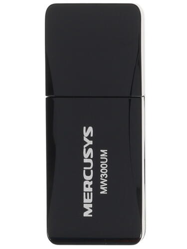 Wi-Fi адаптер Mercusys MW300UM N300 USB 2.0  фото