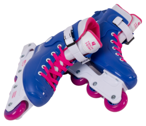 Роликовый коньки Tech Team Overdrive blue L(39-42)  фото