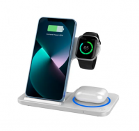 Беспроводное зарядное устройство Wiwu WI-W020 15W White 6976195093537 купить ЦИТ Беспроводное зарядное устройство Wiwu WI-W020 15W White 6976195093537 фото