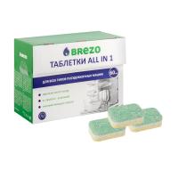 Таблетки для ПММ BREZO 97016 ALL IN 1, 60шт. купить ЦИТ Таблетки для ПММ BREZO 97016 ALL IN 1, 60шт. фото