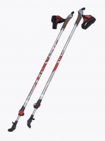 Палки для скандинавской ходьбы STC WALKER RED алюминий телескопические купить ЦИТ Палки для скандинавской ходьбы STC WALKER RED алюминий телескопические фото