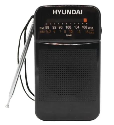 Радиоприемник Hyundai H-PSR110 черный фото