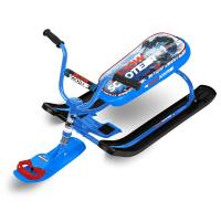 Снегокат Ника-джамп с гонщиком (голубой каркас) СНД1/Г фото