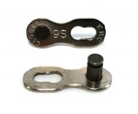 Замок цепи CL566R КМС для 9 скоростной цепи, двухсоставной, 1/2"х11/128", пин 6.6мм фото