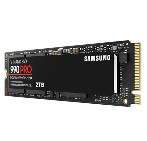 Накопитель SSD 2Tb M.2 2280 Samsung 990 PRO R7450/W6900 M.2 2280 (MZ-V9P2T0BW) фото