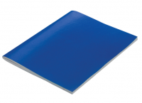 Тетрадь А5 96л. скоба, офсет №2 ЭКОНОМ, клетка, с полями, STAFF, СИНИЙ, 402019 фото