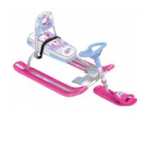 Снегокат Ника Тимка спорт 4-1 серия "Magic" принт сиденья: с единорогом - спинка ТС4-1-М/ЕР фото