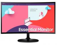 Монитор 27" Samsung S27C360EAI черный VA  75Hz 1920x1080, 5ms, 250 cd/m2  D-Sub HDMI фото