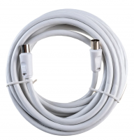 Кабель PERFEO (T5004) ТВ вилка - ТВ розетка 5 м фото