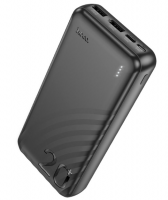 Внешний аккумулятор HOCO J123A Element 20000mAh Black (чёрный) (6942007612067) фото