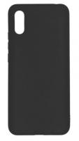 Чехол для Xiaomi Redmi 9A клип-кейс софт-тач PERO черный фото