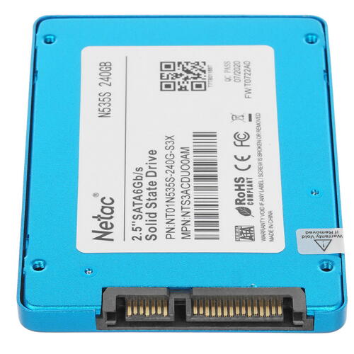 Накопитель SSD 240Gb Netac N535S 560/520 (NT01N535S-240G-S3X) фото