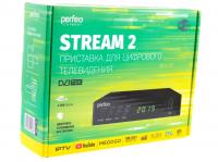 Ресивер эфирный цифровой Perfeo STREAM-2 черный фото