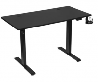 Стол Cactus CS-ED-BBK столешница МДФ черный каркас черный фото