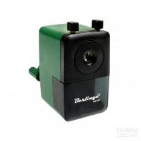 Точилка механическая BRAUBERG, металлический механизм, черный/бордовый, 222517  фото