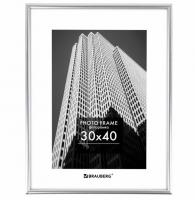 Рамка 30х40см небьющаяся, багет 12мм пластик, BRAUBERG "Original", серебристая, 391232 купить ЦИТ Рамка 30х40см небьющаяся, багет 12мм пластик, BRAUBERG "Original", серебристая, 391232 фото