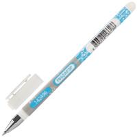 Ручка стираемая гелевая ПИФАГОР, корпус двухцветный, узел 0,5 мм, линия 0,35 мм, синяя купить ЦИТ Ручка стираемая гелевая ПИФАГОР, корпус двухцветный, узел 0,5 мм, линия 0,35 мм, синяя фото