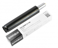 Газлифт прочный BRABIX HD-140 стандартный, черный, в открытом виде 413мм, d50 мм., класс 4, 533076 фото