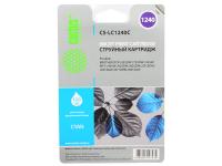 Картридж струйный Cactus CS-LC1240C голубой для Brother MFC-J6510/6910DW (12ml) фото