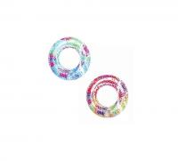 Надувной круг для плавания "Лето" диаметр 91см, от 10 лет, до 80 кг, АССОРТИ, BESTWAY, 36084 фото