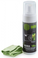 Чистящий набор (салфетки + пена) Cactus CS-S3006 для экранов и оптики 1шт 18x18см 180мл  фото