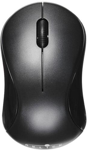 Мышь Oklick 605SW черный оптическая (1200dpi) беспроводная USB (2but) фото