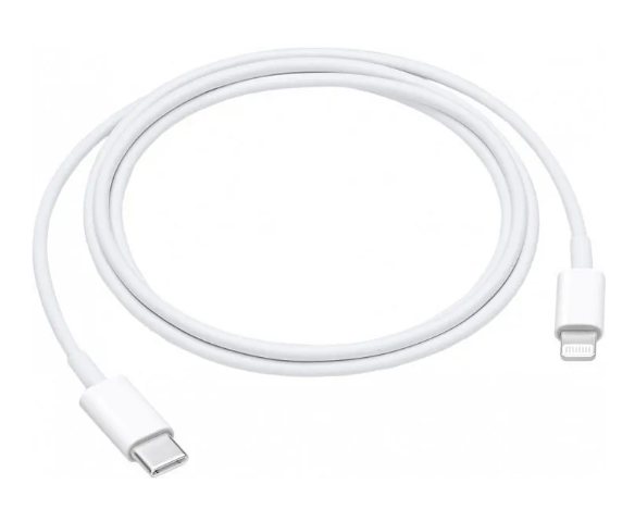 Кабель Type-C - Lightning Apple 1м белый фото