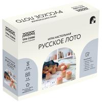 Игра настольная ТРИ СОВЫ "Русское лото", с бочонками, картонная коробка фото