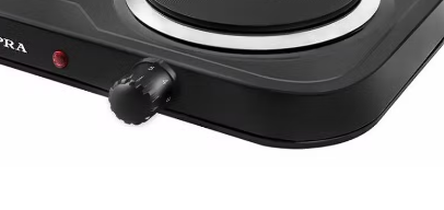 Настольная плитка SUPRA HS-202 (2 диска) черный купить ЦИТ Настольная плитка SUPRA HS-202 (2 диска) черный фото