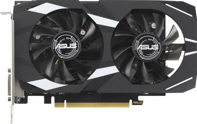Видеокарта PCI-E 6Gb ASUS NV DUAL-RTX3050-O6G RTX3050 GDDR6 96bit 1507/14000 DVIx1 HDMIx1 DPx1 HDCP  фото