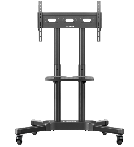 Подставка для телевизора Onkron TS1351 черный 32"-65" макс.50кг напольный мобильный фото