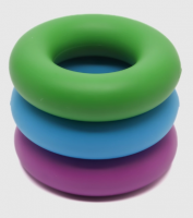 Набор кистевых эспандеров "Fortius", 3 шт.(5,10,20 кг) (тубус) фото