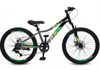 (м) Велосипед подростковый LETO 24" ALMA фото