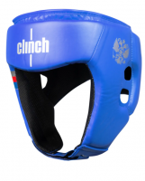 Шлем боксерский "Clinch Olimp" синий р.S фото
