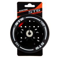 Колесо для трюкового самоката STG PU 120mm с алюминиевым ободом 1шт Х105170 фото
