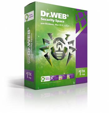 Антивирус DR.Web Security Space 1 ПК/1 год (BHW-B-12M-1-A3) фото