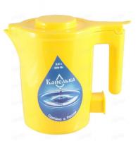 Чайник КАПЕЛЬКА 0,5л., желтый фото