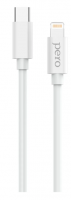 Кабель Type-C - Lightning PERO DC-08 1м белый PRDC-08TL1MW купить ЦИТ Кабель Type-C - Lightning PERO DC-08 1м белый PRDC-08TL1MW фото