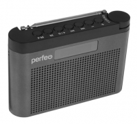 Радиоприемник PERFEO PF_C4941 I70GR ТАЙГА серый фото