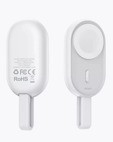 Беспроводное зарядное устройство Wiwu Wi-M20 2-in-1 Watch Charger White 6976195099546 купить ЦИТ Беспроводное зарядное устройство Wiwu Wi-M20 2-in-1 Watch Charger White 6976195099546 фото