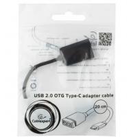 Переходник USB2.0 OTG Cablexpert A-OTG-CMAF2-01, Type-C(M)/Type-A(F) фото