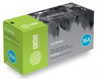 Картридж Cactus CS-CB436AS черный (2000стр.) для HP LJ P1505/ M1120/M1522 фото