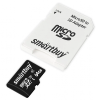Карта памяти MicroSD 64GB Smart Buy Сlass 10 Pro UHS-I U3 (70/90 Mb/s) (SB64GBSDCL10U3-01) фото