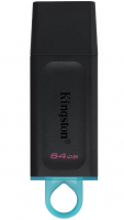 USB флеш-накопитель 64GB Kingston DataTraveler Exodia чёрный/бирюзовый USB 3.2 (DTX/64GB) фото