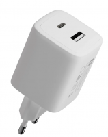 Сетевое зарядное устройство DEFENDER UPA-145 45W, USB A+C, белый (83245) фото