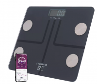 Весы напольные POLARIS PWS 1839 IQ Home, синий фото