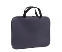 Папка с ручками А4 ArtSpace "Серая", полиэстер, на молнии, 20мм фото