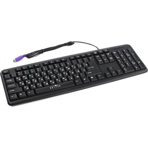 Клавиатура Oklick 180M черный PS/2 фото